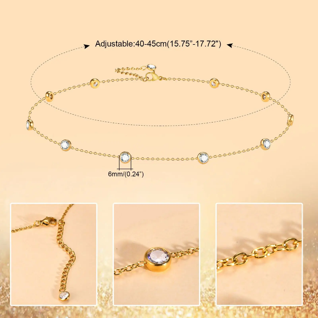 Island girl necklace (gold)
