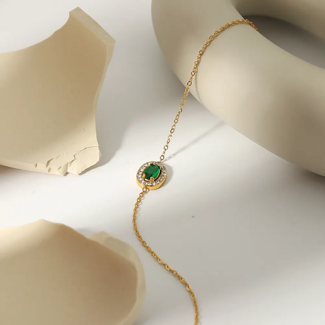 Emerald juliet bracelet