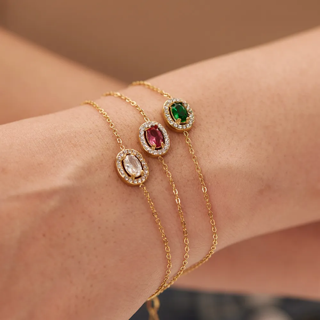 Emerald juliet bracelet