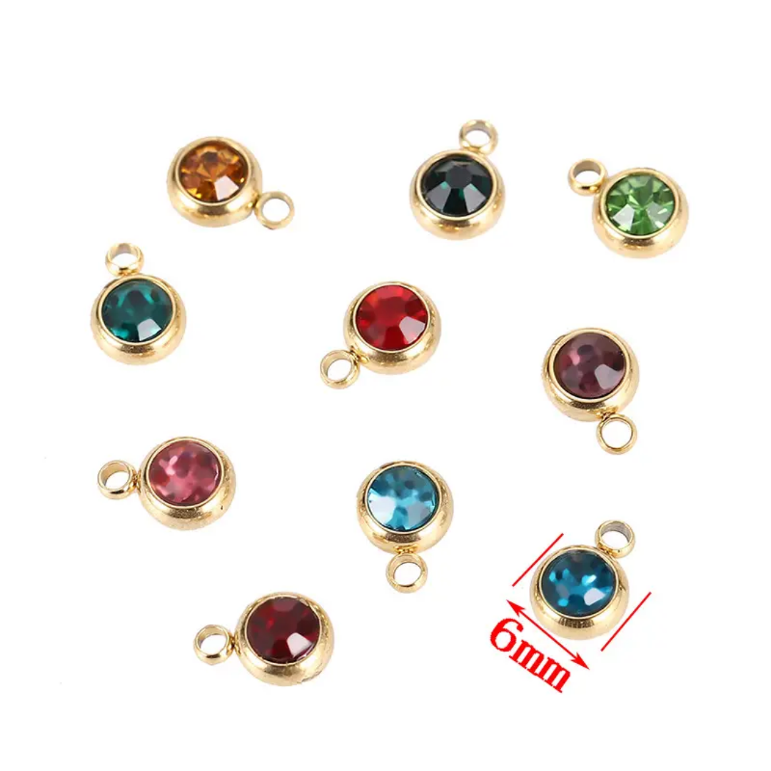 Premium Multi colour round dainty necklace best seller
