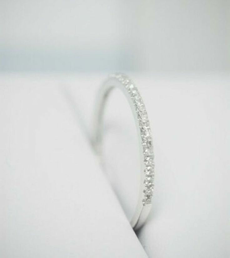 Minimal classy silver ring ( adjustable )