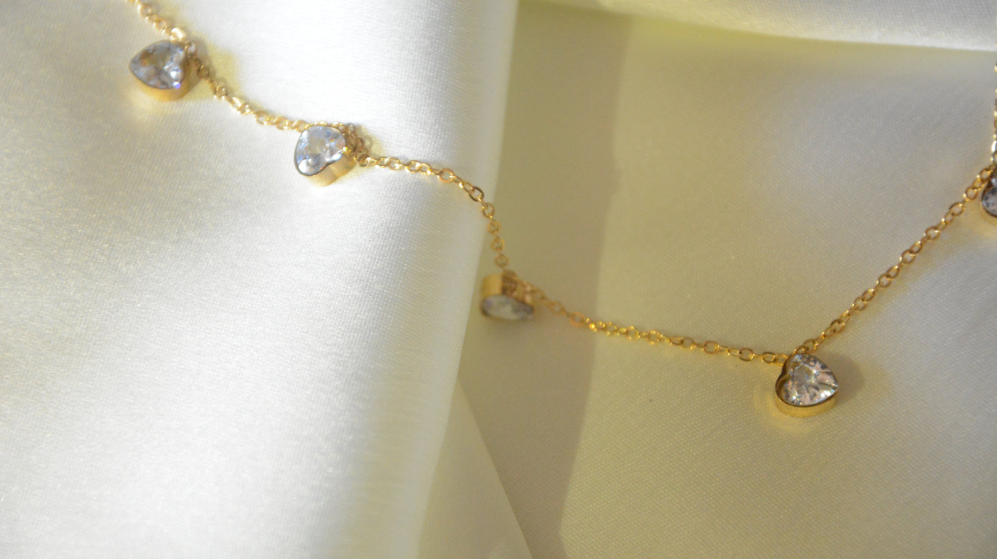 Golden cinderella necklace9