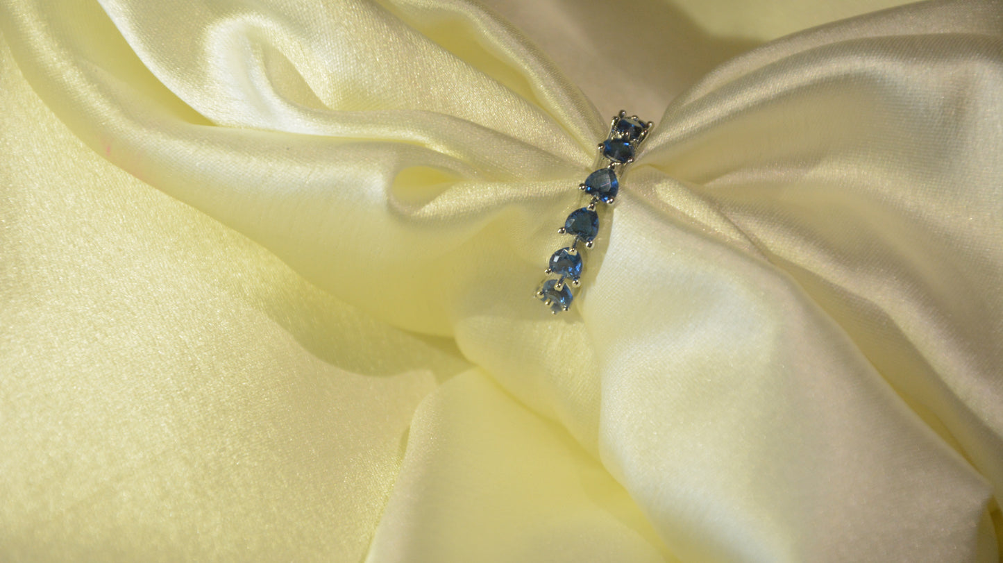 Sapphire night ring