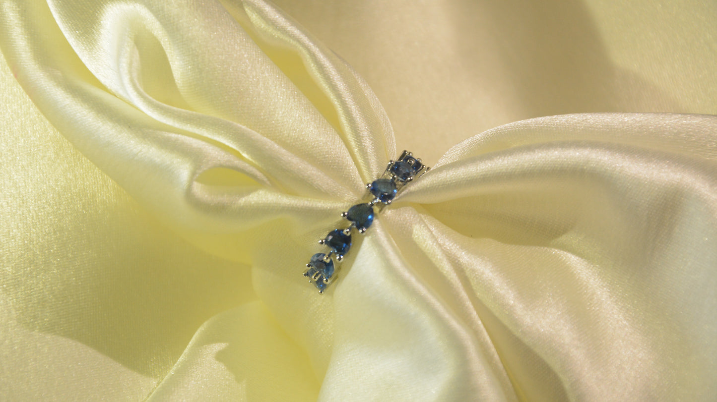 Sapphire night ring