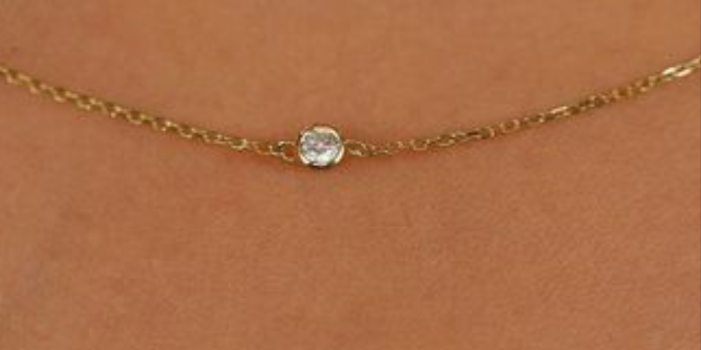 Island girl necklace (gold)