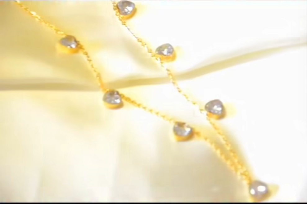 Golden cinderella necklace9