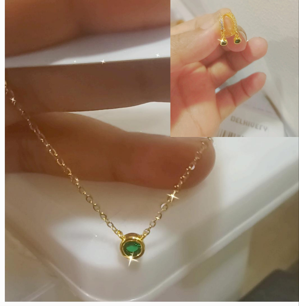 Emerald green diva set