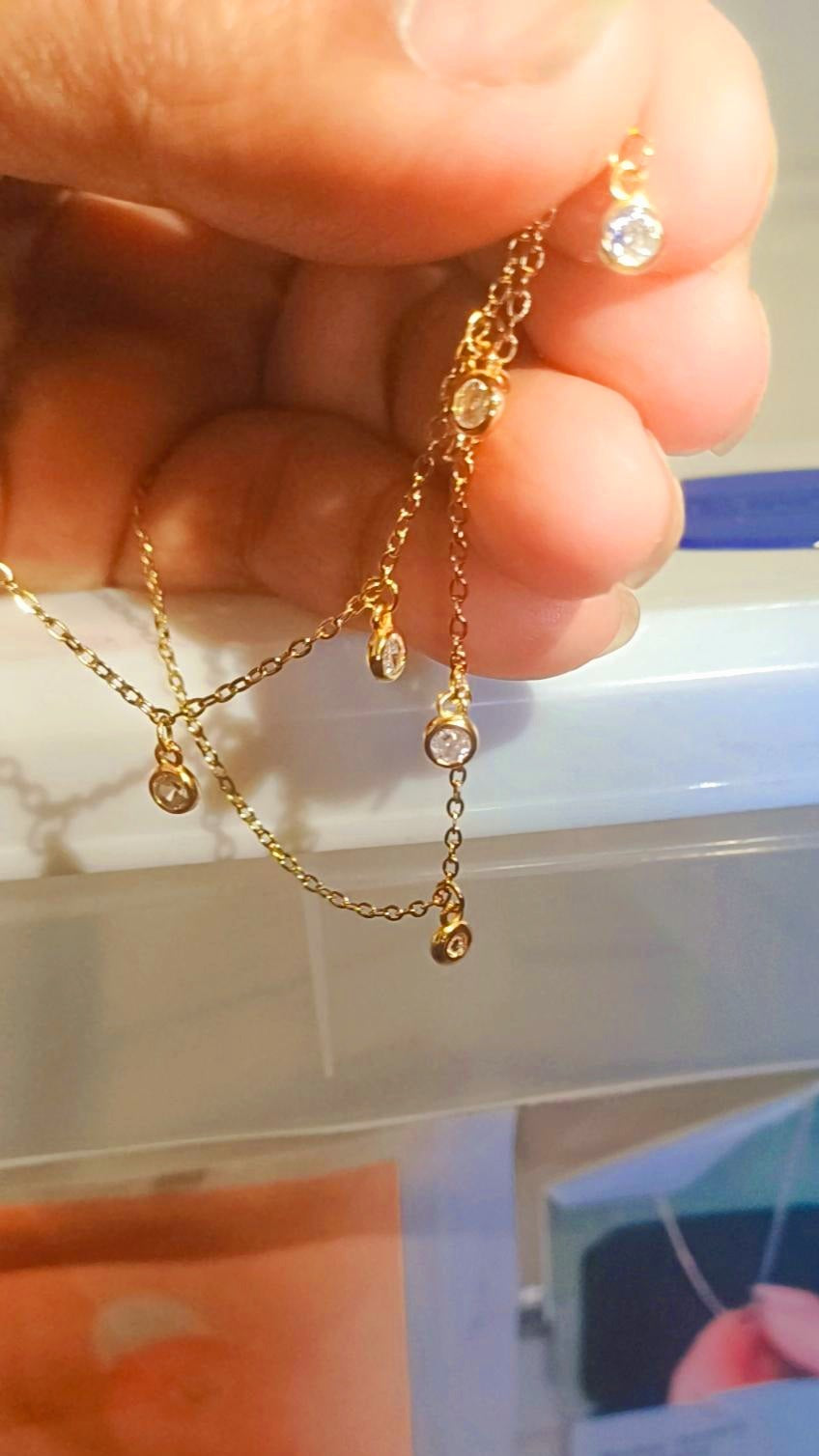 Round elegant necklace..most loved by customers. Best seller
