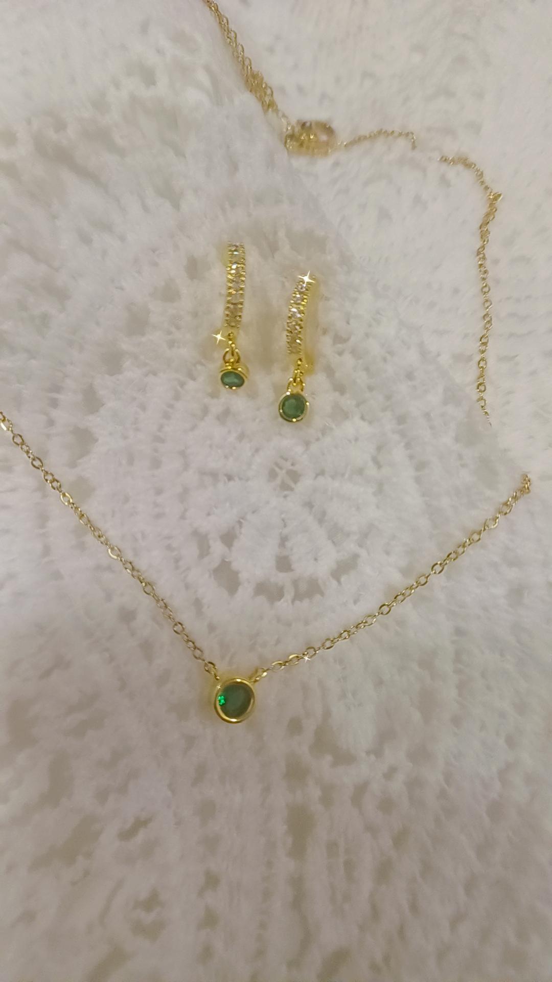 Emerald green diva set