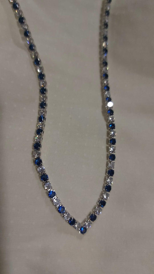 Princess diana diamond necklace adjustable