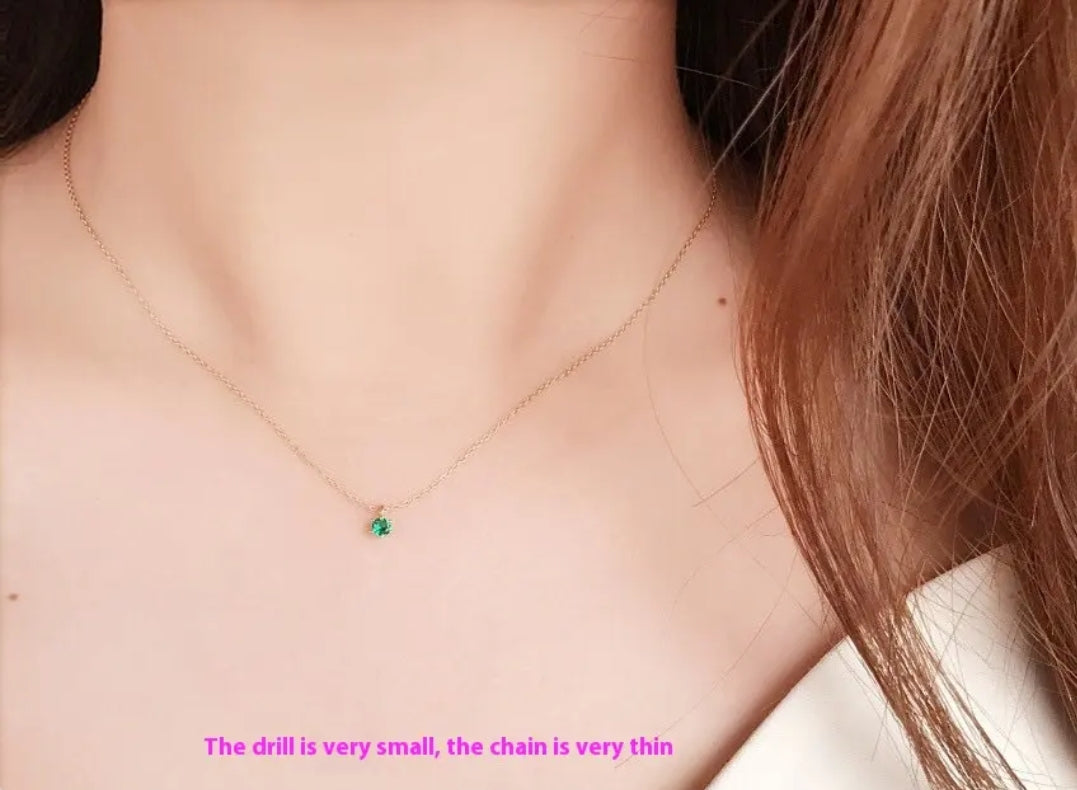 Emerald tiny round