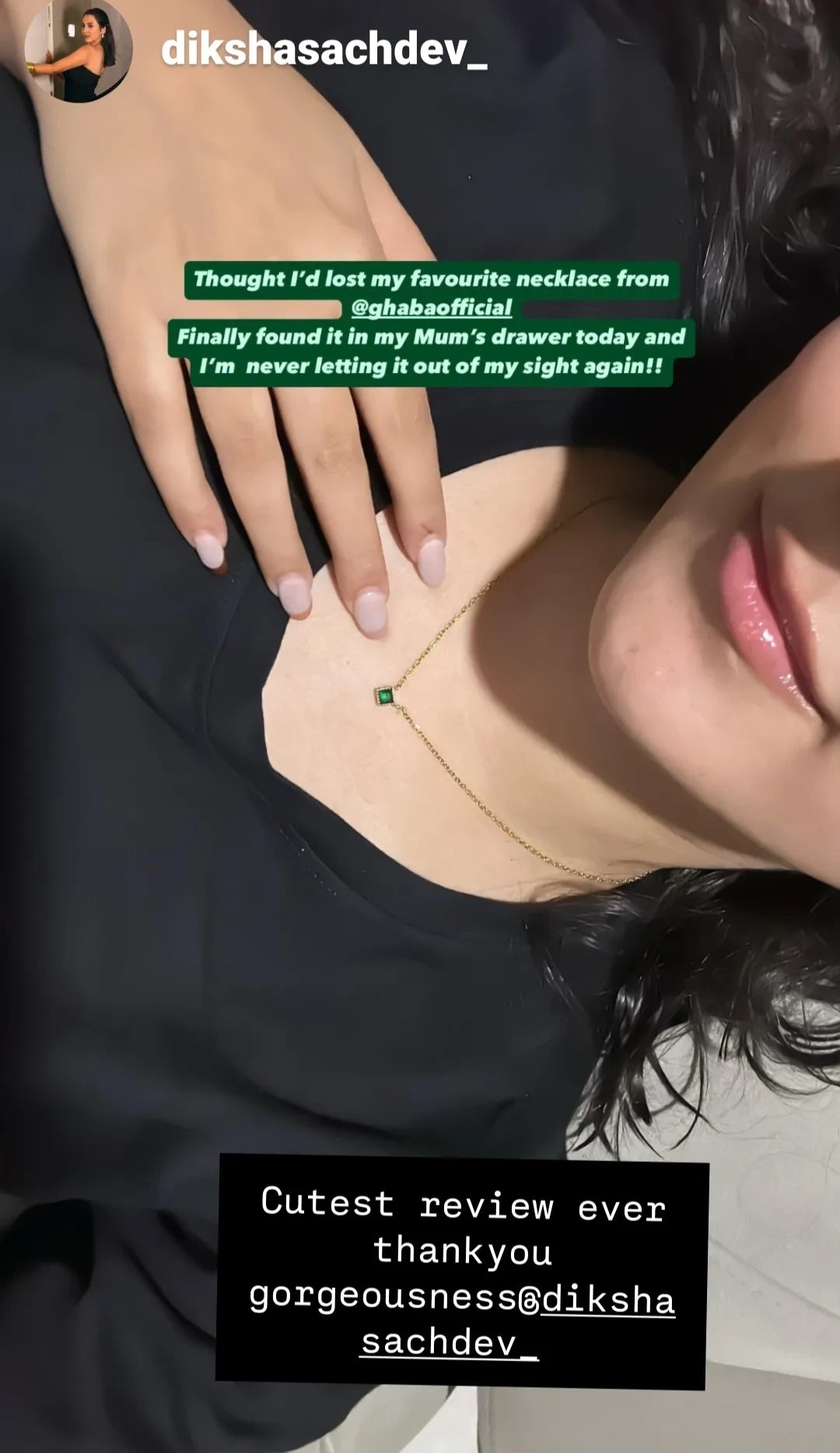Emerald maharani necklace