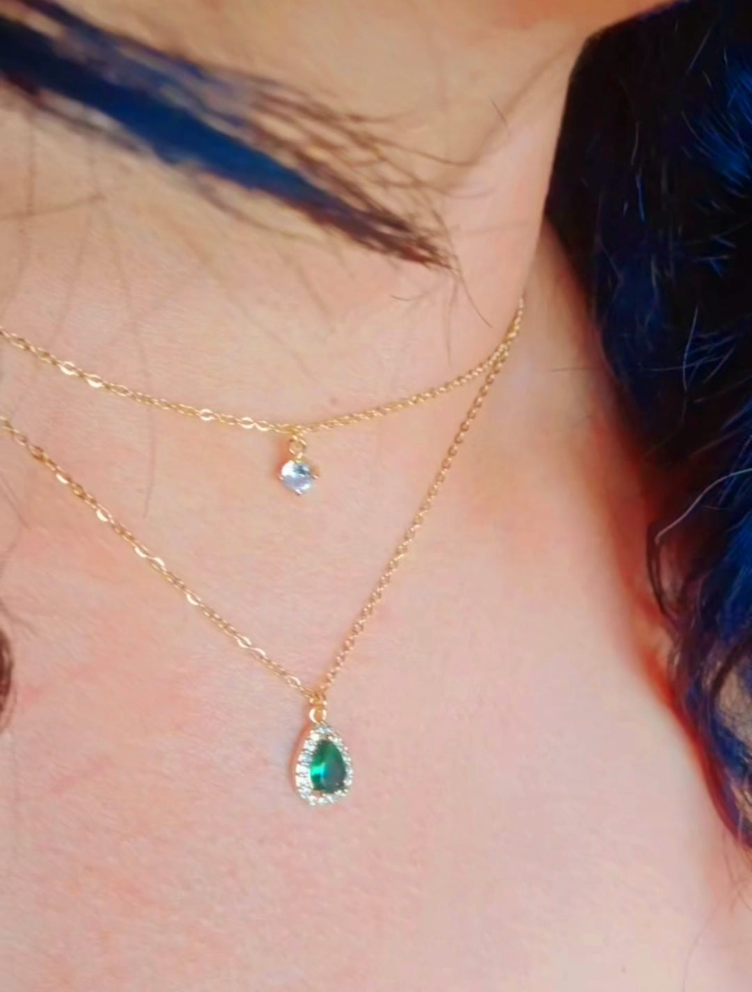 2 layer Ruling queen necklace