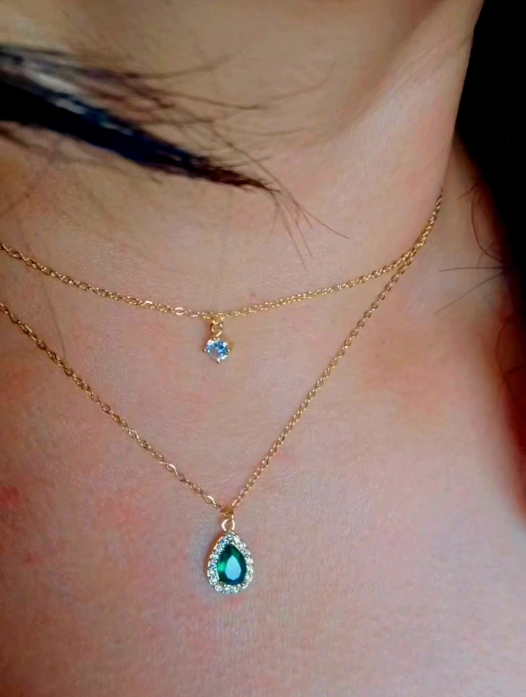 2 layer Ruling queen necklace