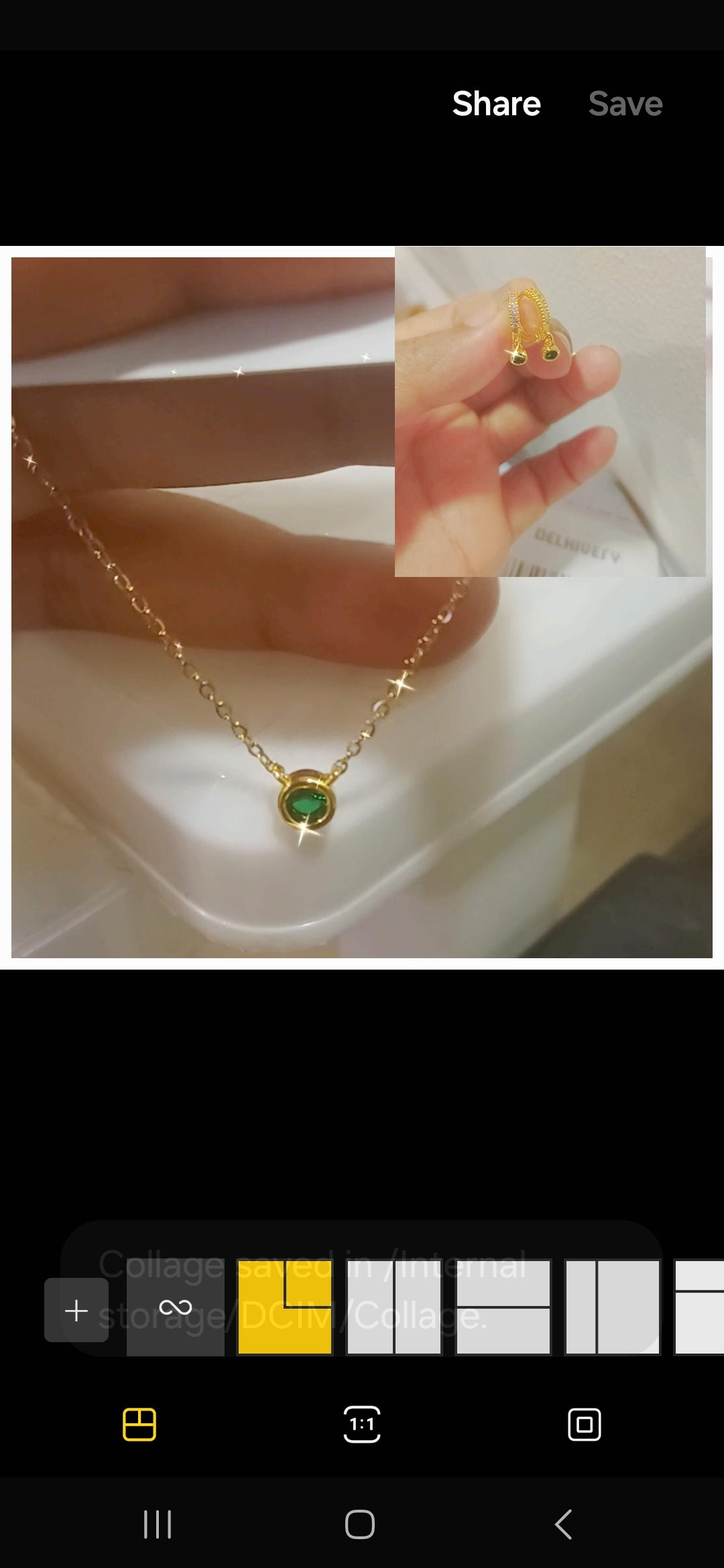 Emerald green diva set