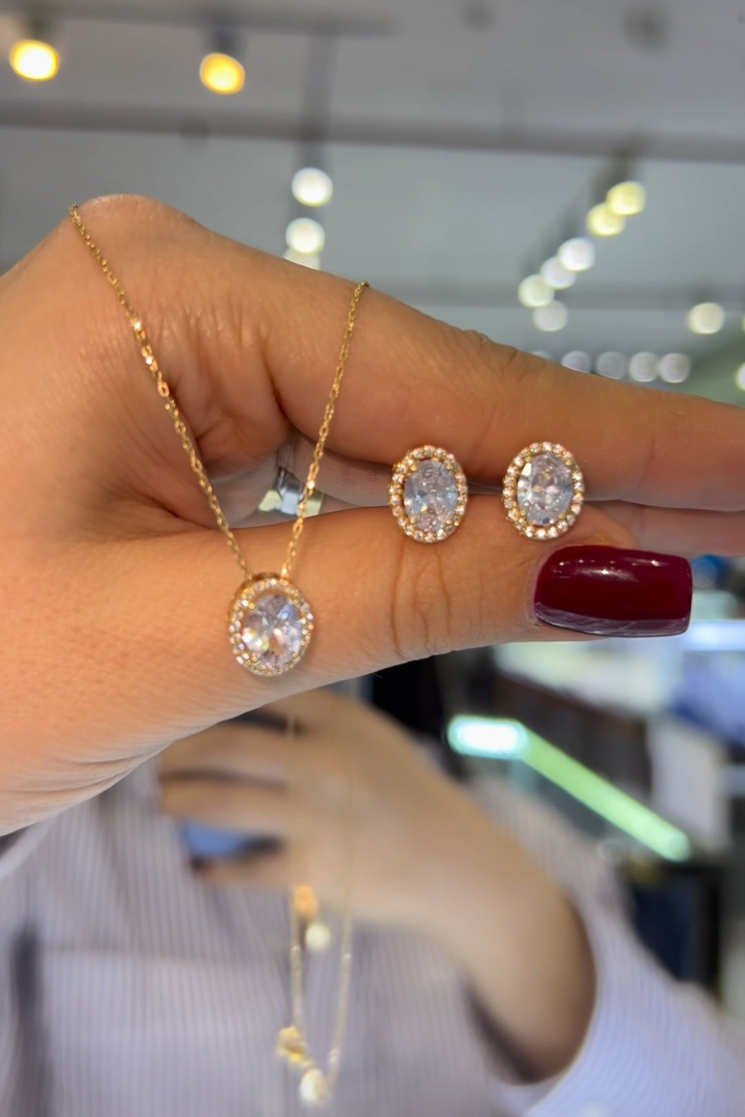 White diana necklace best seller