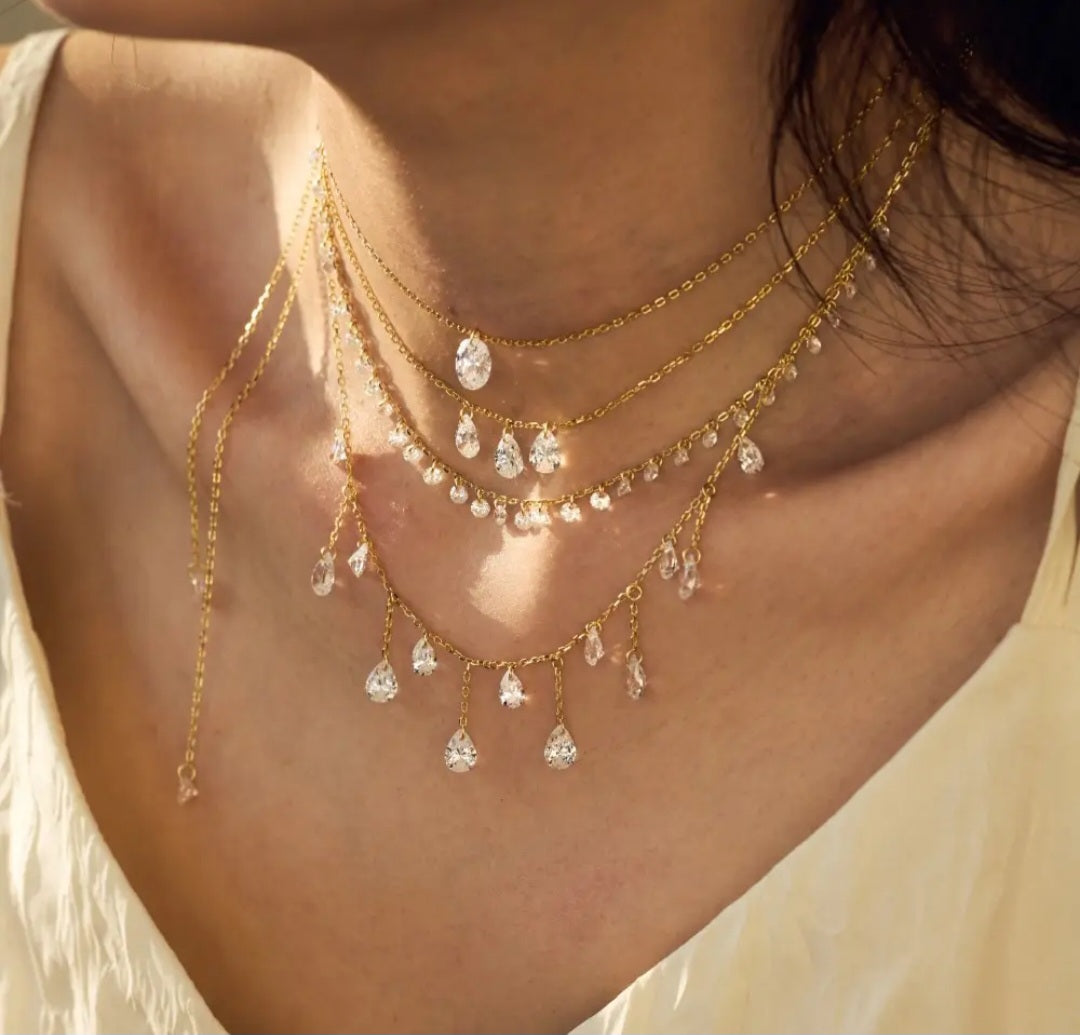 Oval belle necklace