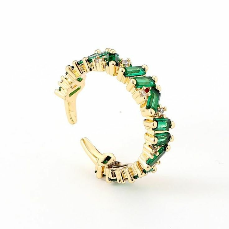 Emerald empress ring (adjustable)