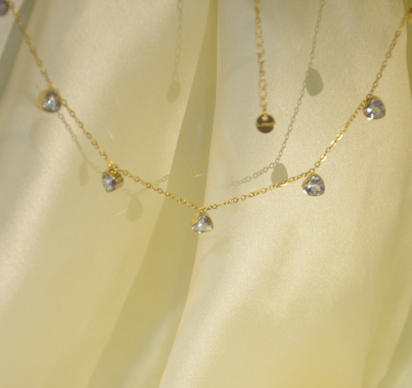 Golden cinderella necklace9