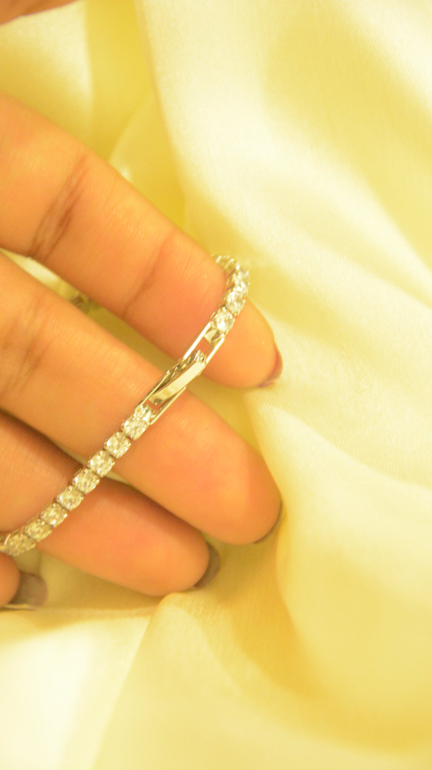 pink heart bracelet