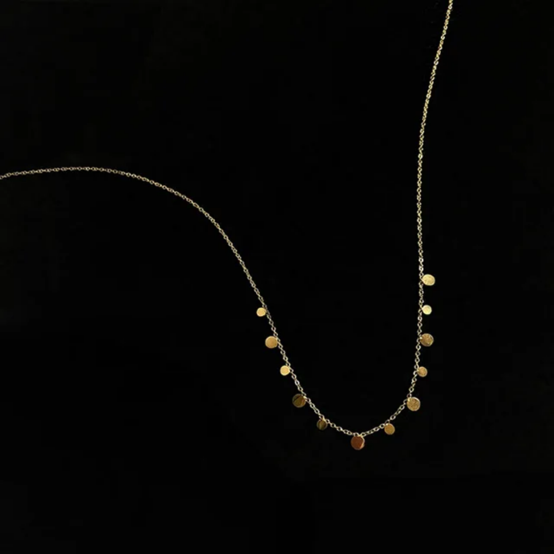 Glitter bling necklace