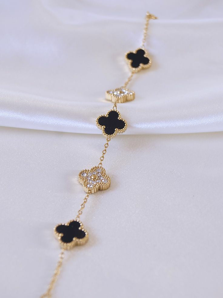 Clover Bling 2 in 1 bracelet