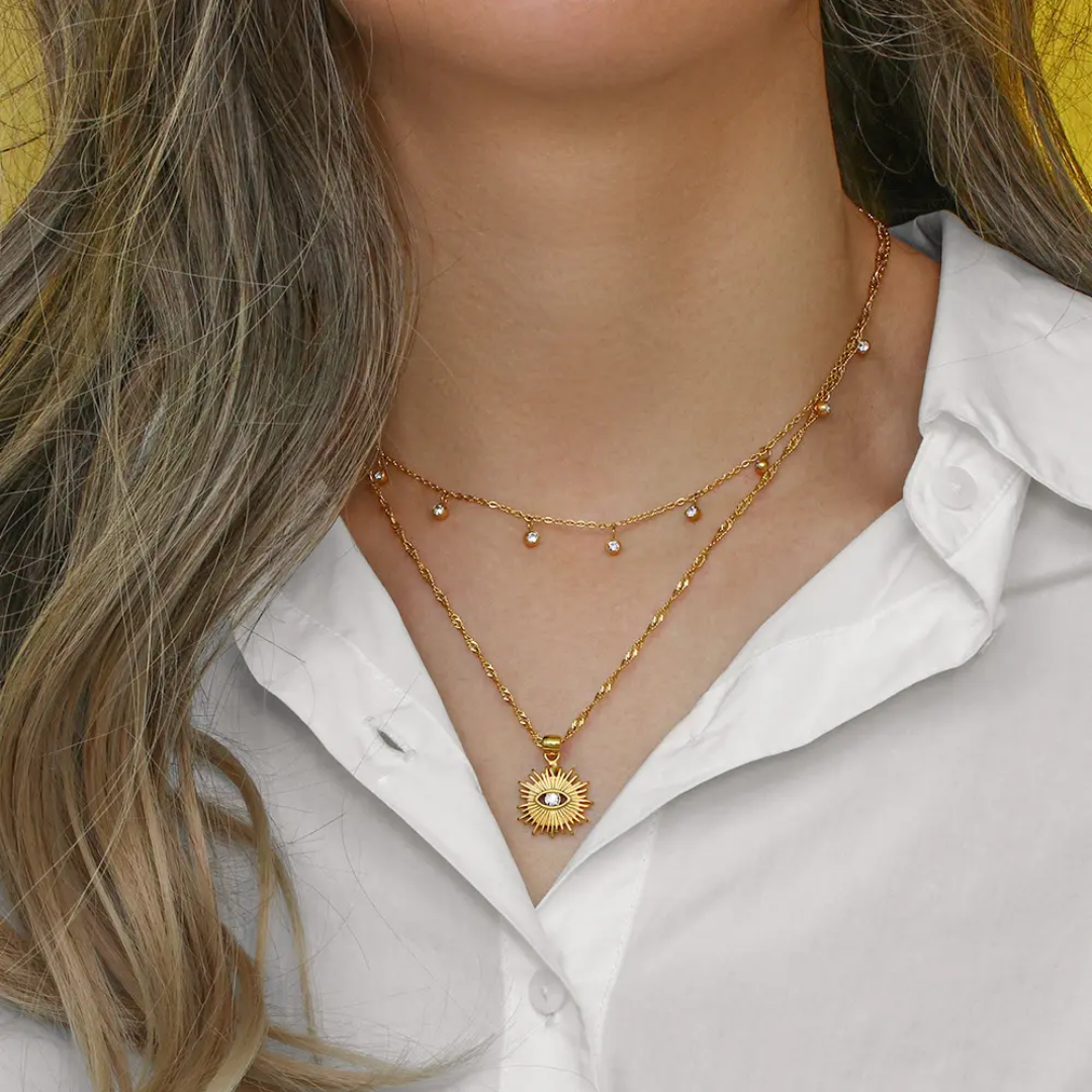 Golden girl necklace