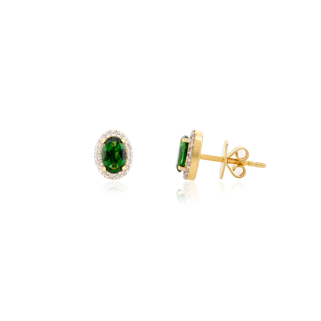 Emerald Juliet earing