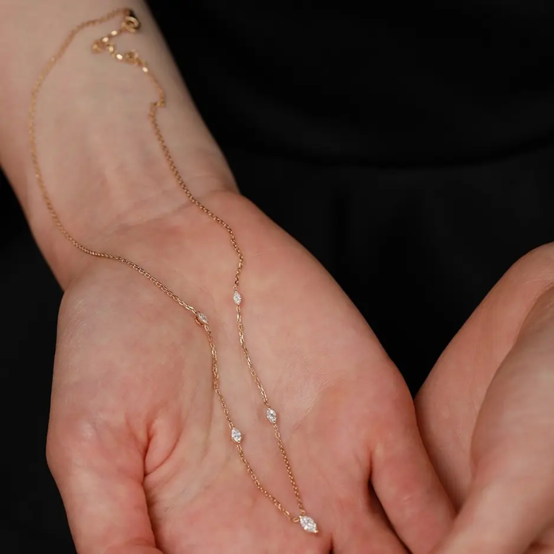 Wheat germ necklace