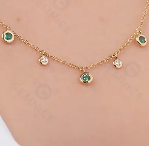 Emerald green dravida necklace 5 star review best seller