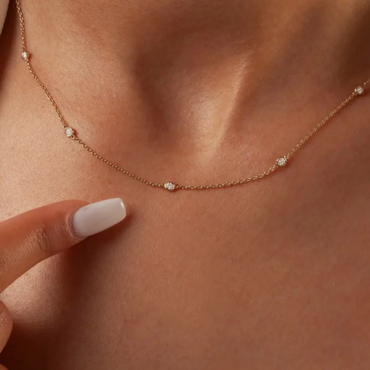 Island girl necklace (gold)