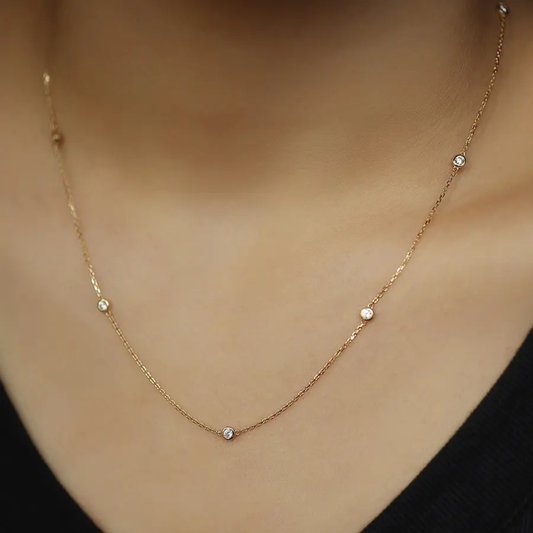 Island girl necklace (gold)