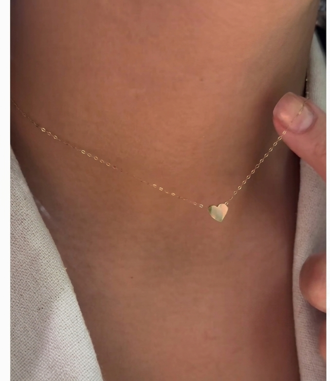 Sale on Gold heart necklace