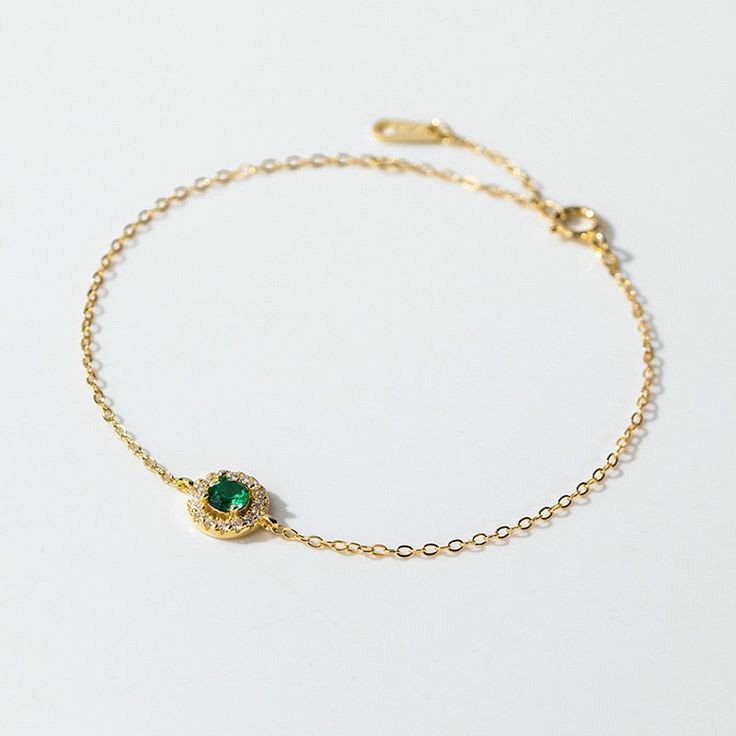 Emerald juliet bracelet