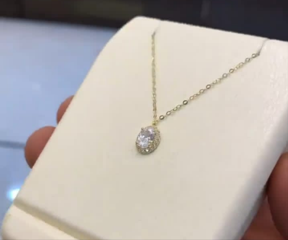 White diana necklace