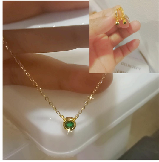 Emerald green diva set
