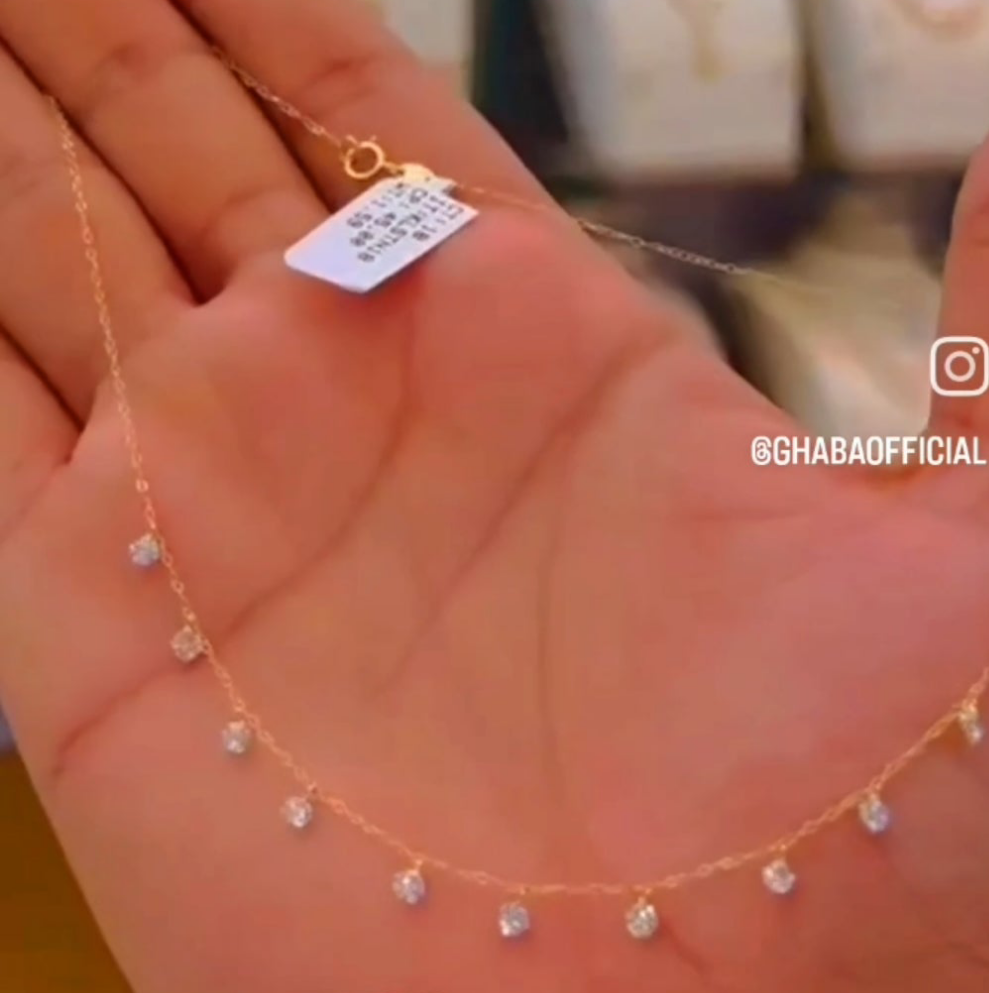 Rose gold elegant plenty charms
