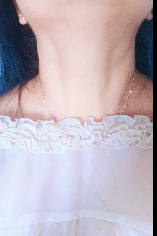 Cherry blossom necklace best seller