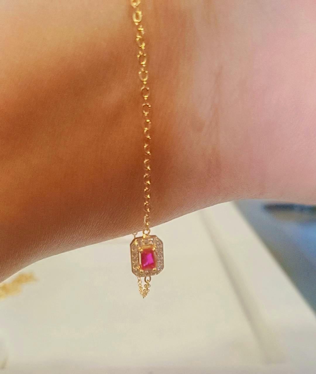 Egyption ruby bracelet