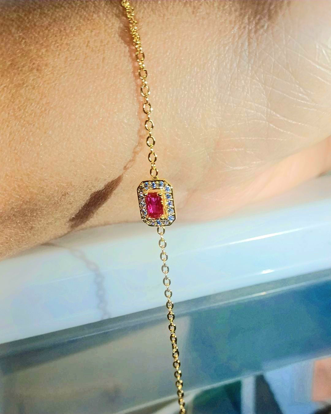 Egyption ruby bracelet