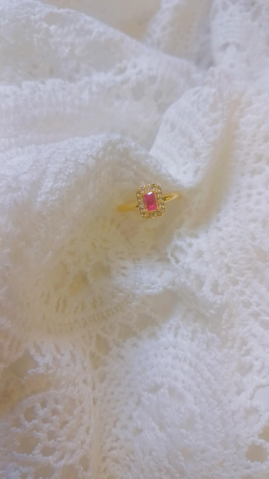 Egyption ruby ring adjustable as per ur finger size