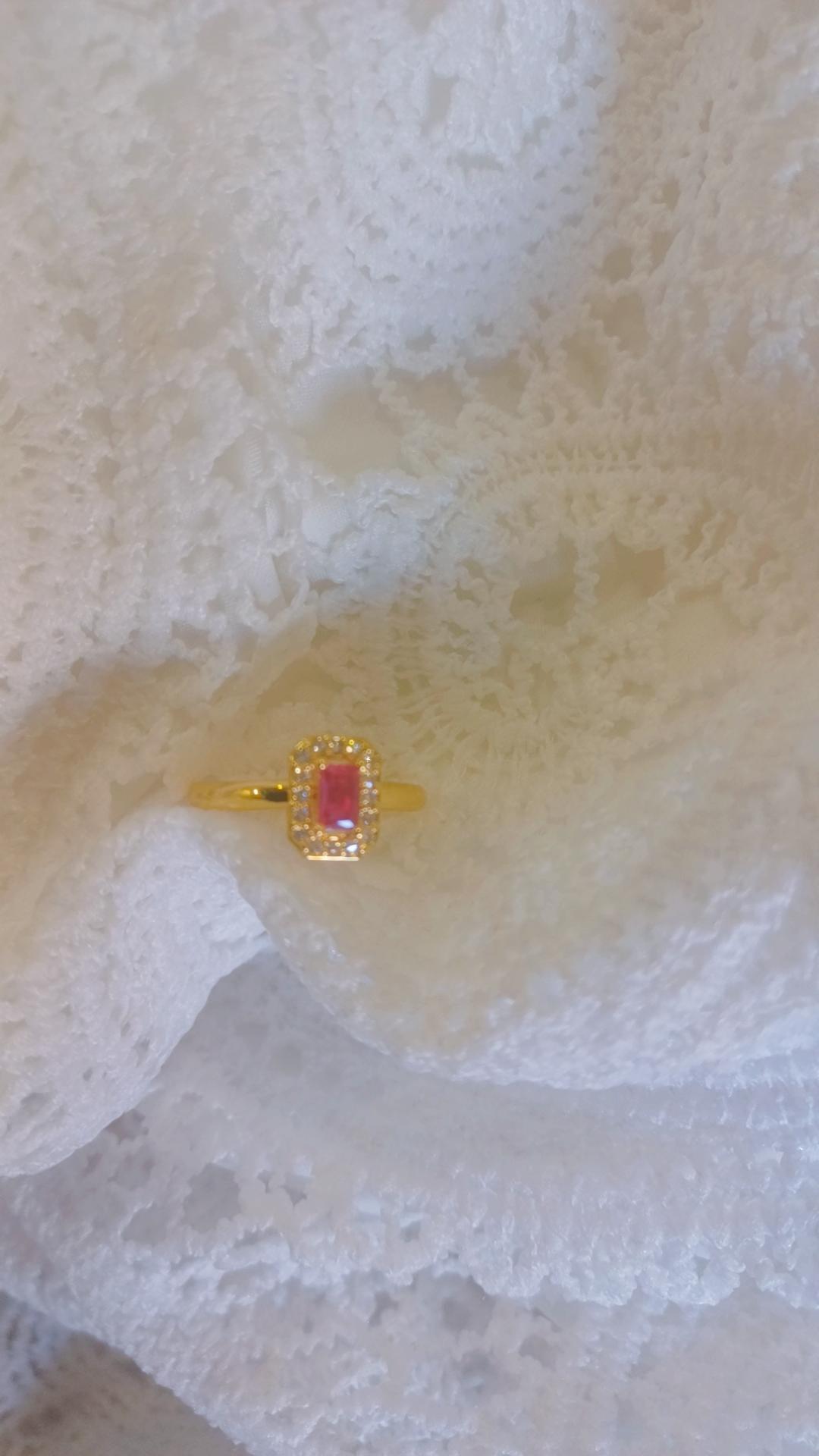 Egyption ruby ring adjustable as per ur finger size