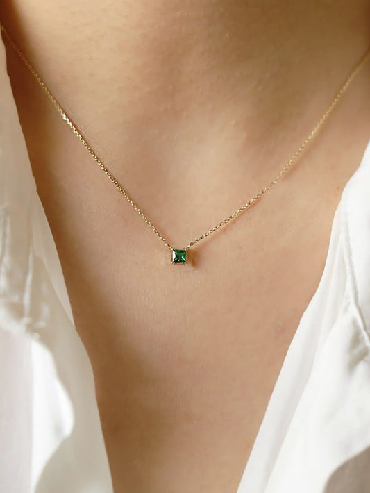Emerald maharani necklace