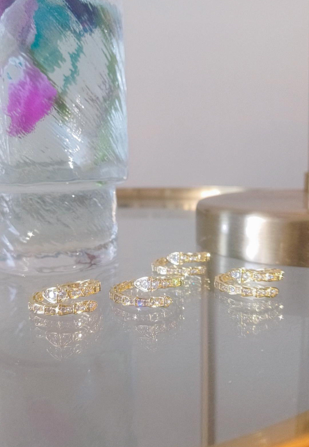 Bulgari inspired gold ring