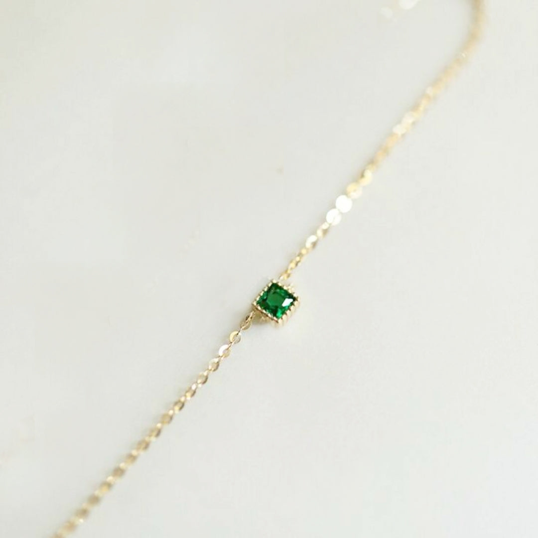 Emerald maharani necklace