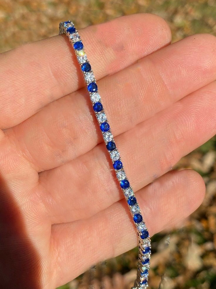 Sapphire blue bracelet 2 shade