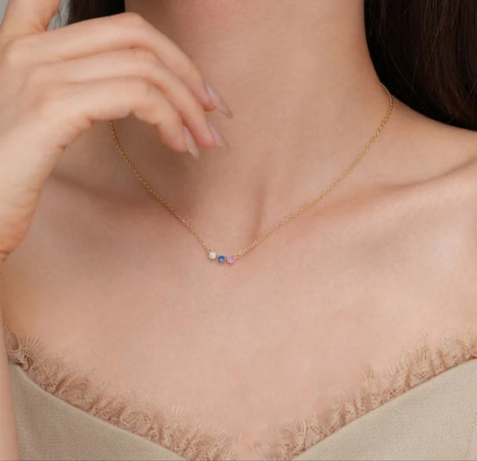 Corporate 3 star necklace