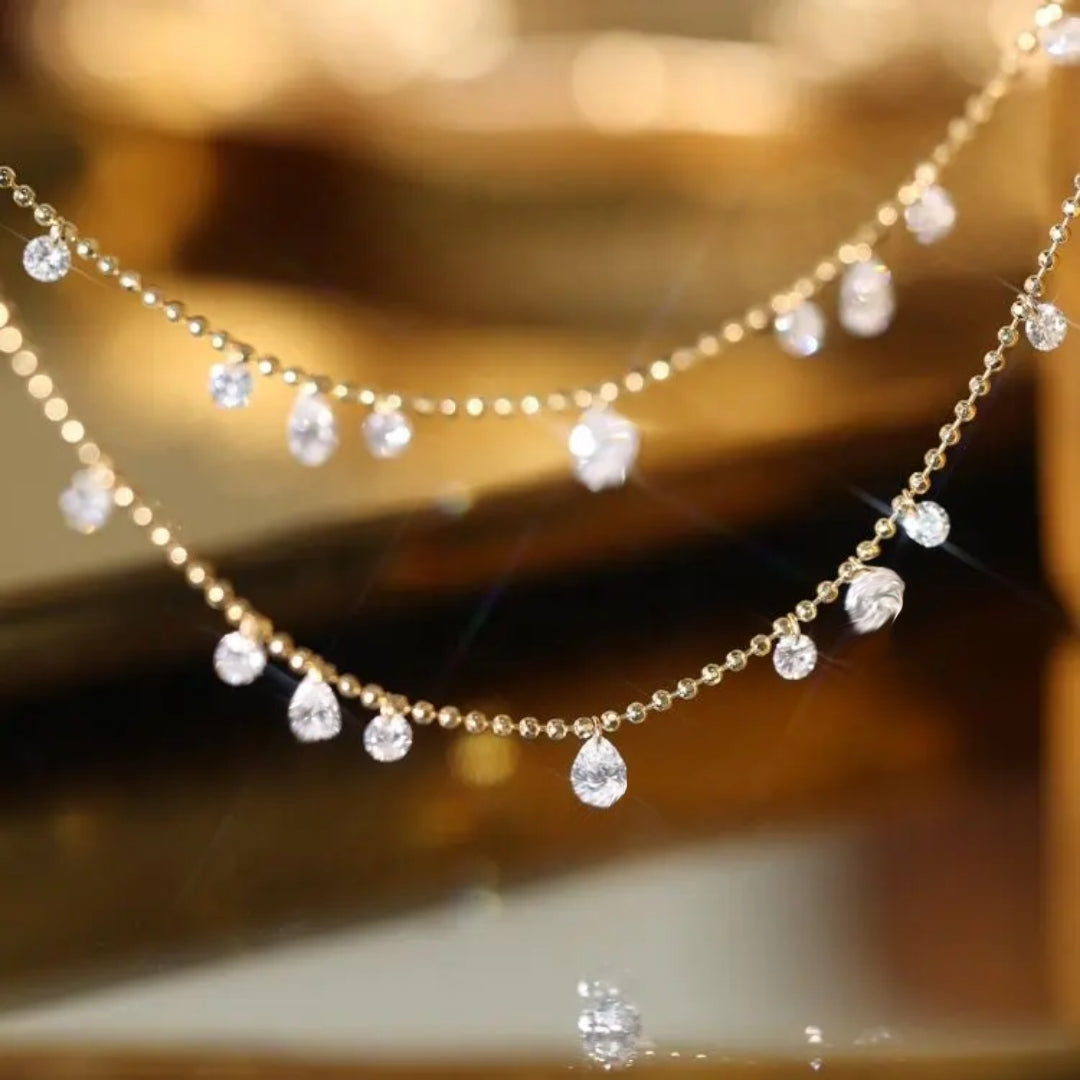 Angel necklace best seller. Customer use this as anklet for legs too