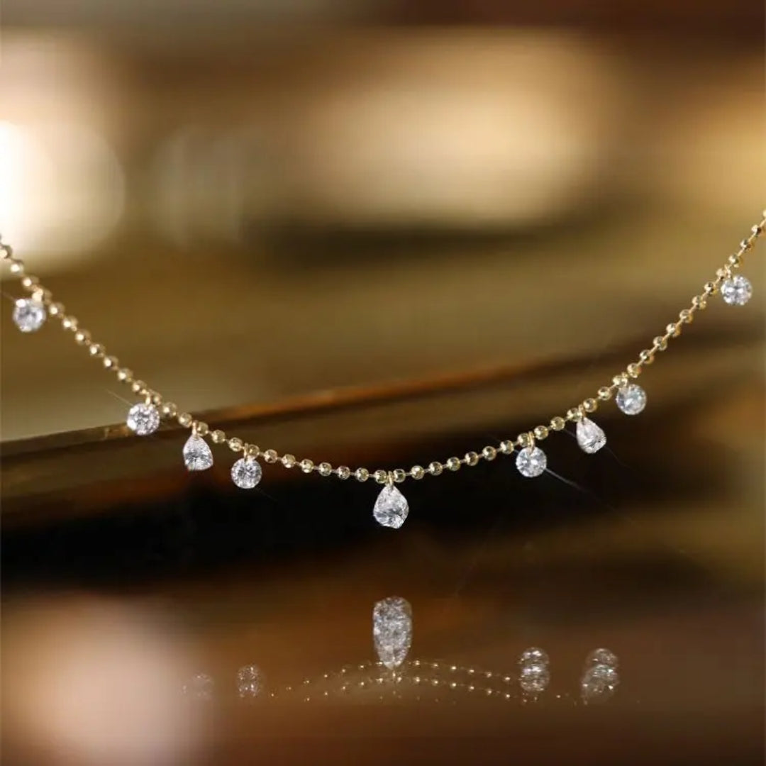 Angel necklace best seller. Customer use this as anklet for legs too