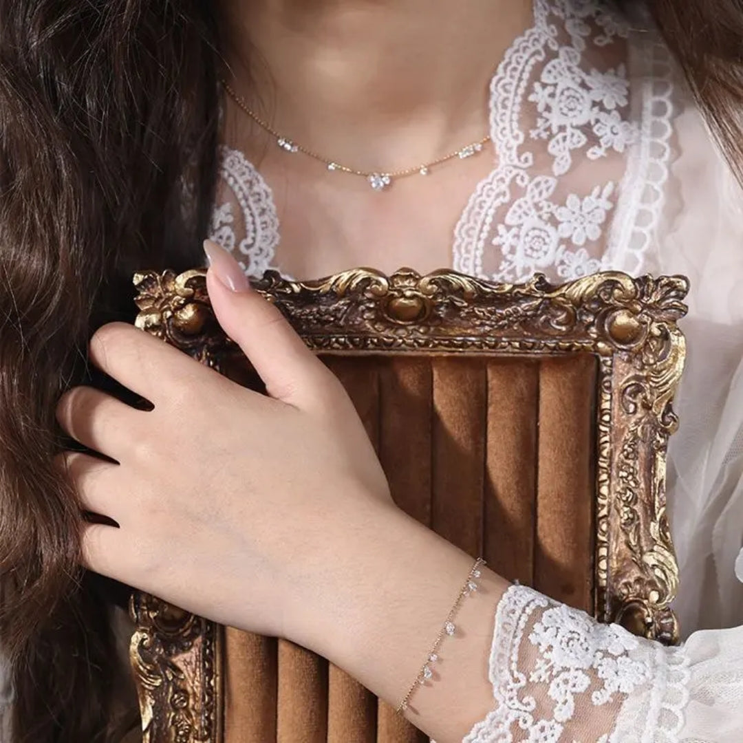 Angel necklace best seller. Customer use this as anklet for legs too